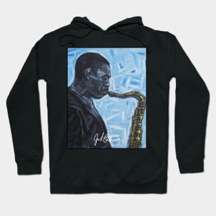 Painting John Coltrane Hoodie